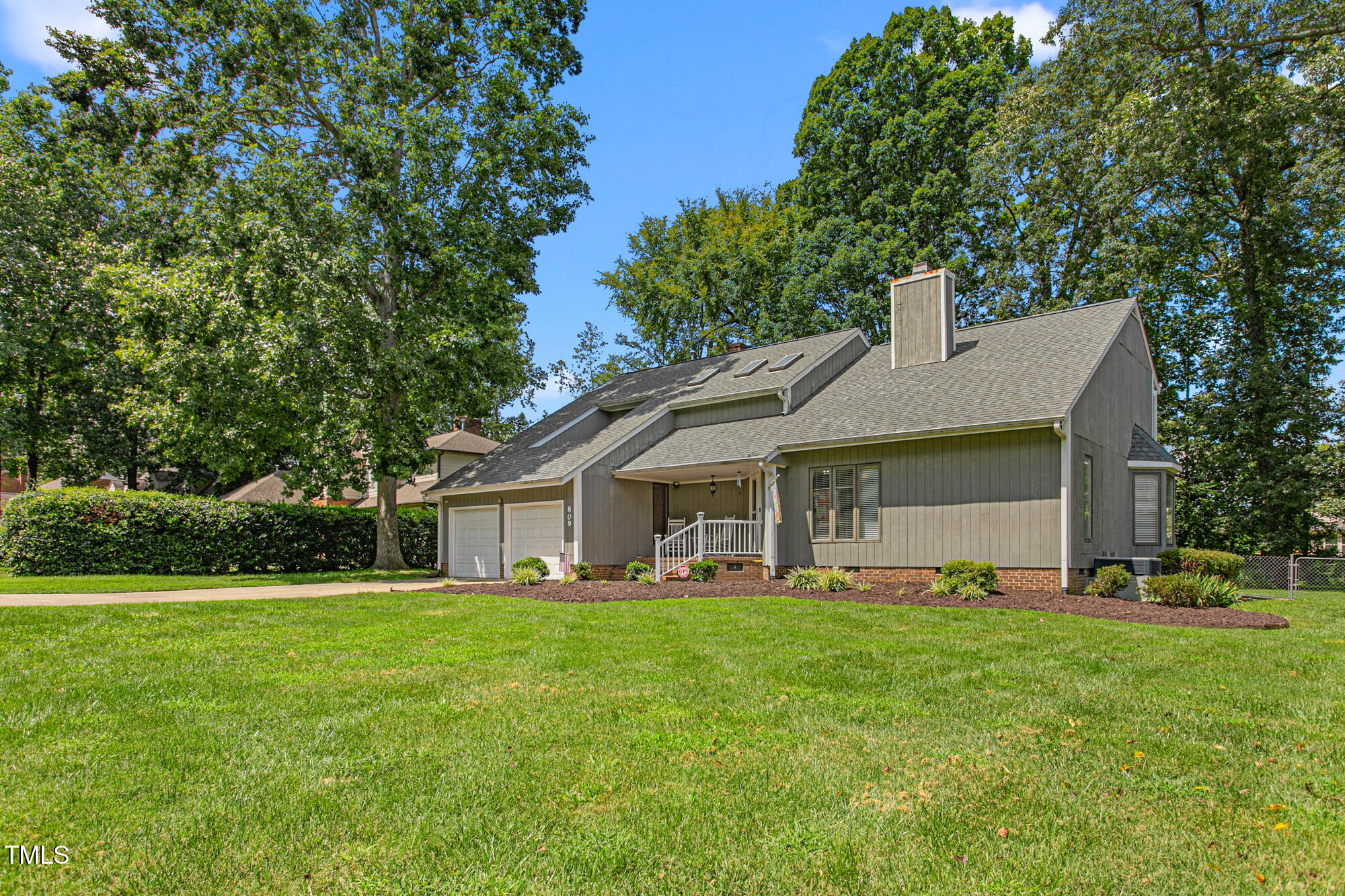 809 Brookview Drive Elon, NC 27244 - Photo 1 of 53 a front view of house with yard and green space