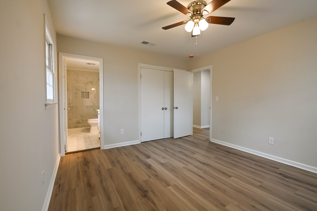 718 Wedron Drive Columbus, GA 31907 - Photo 33 of 38 a view of an empty room with wooden floor