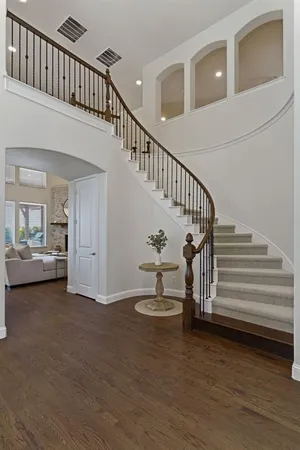 a room with storage and utility