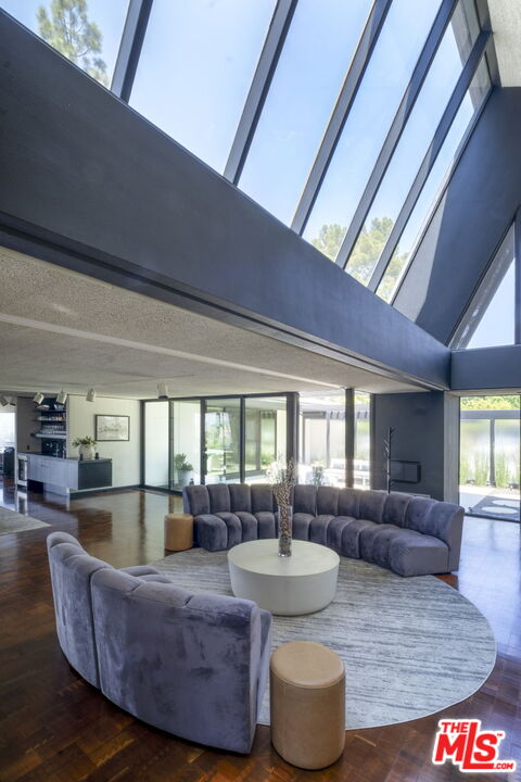 1100 Paso Alto Road Pasadena, CA 91105 - Photo 3 of 21 a living room with furniture and a large window