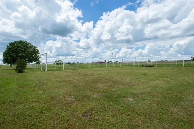 a view of an ocean house and outdoor space