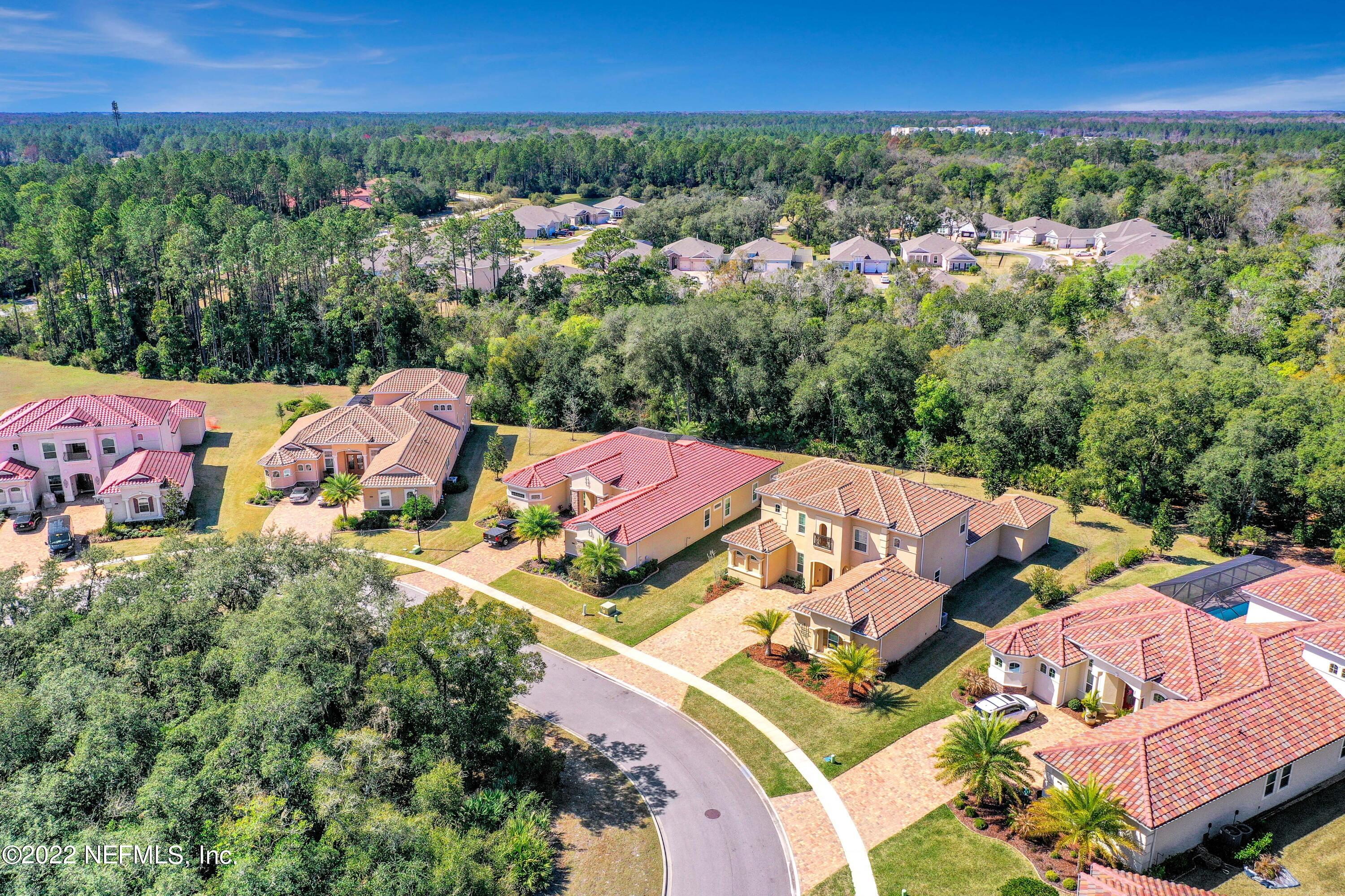 143 Barbella Circle St. Augustine, FL 32095 - Photo 68 of 95 an aerial view of a house with a yard
