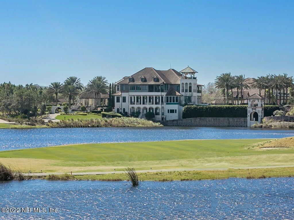 143 Barbella Circle St. Augustine, FL 32095 - Photo 80 of 95 a view of swimming pool with outdoor seating and yard in the back