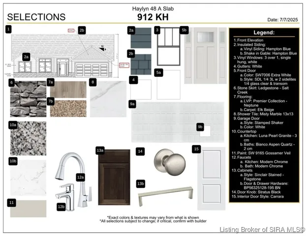 $303,900 | 9032-lot 912 Haylyn Lane, Georgetown, IN 47122