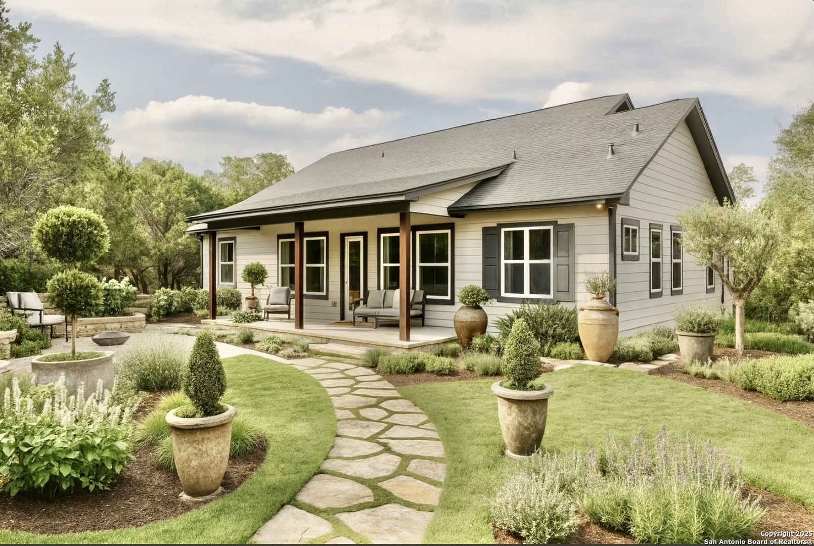 1841 Cottonwood Road Fischer, TX 78623 - Photo 41 of 45 a swimming pool with outdoor seating yard and barbeque oven