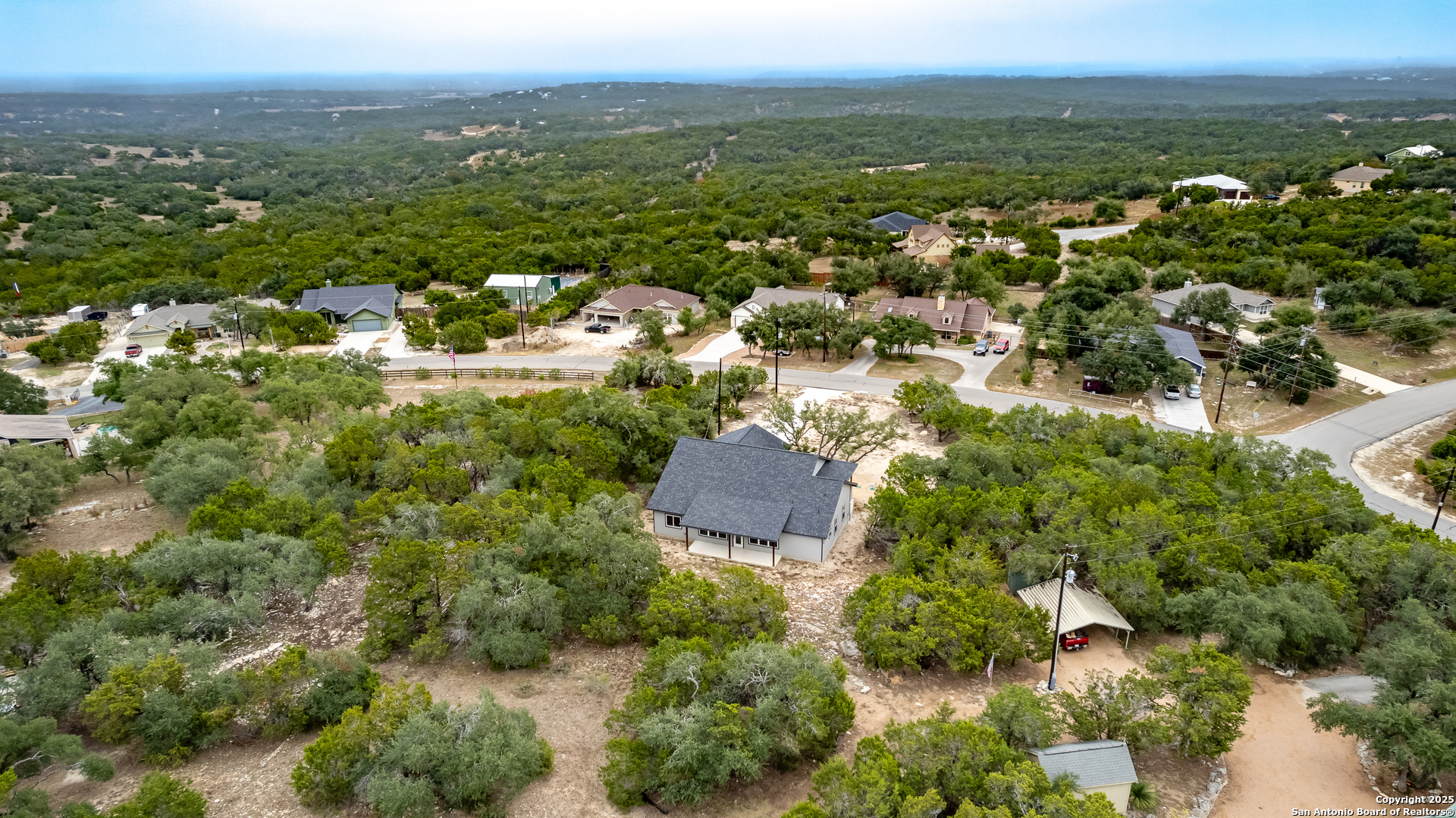 1841 Cottonwood Road Fischer, TX 78623 - Photo 45 of 45 an aerial view of multiple house
