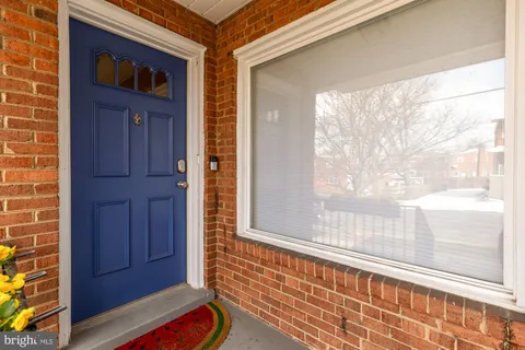 a view of front door