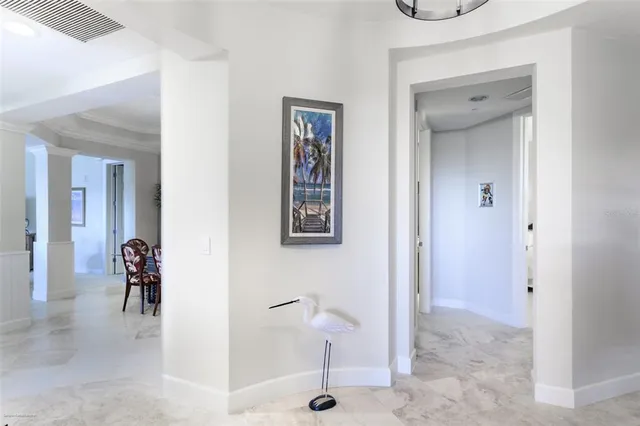 a living room with a couch and a window