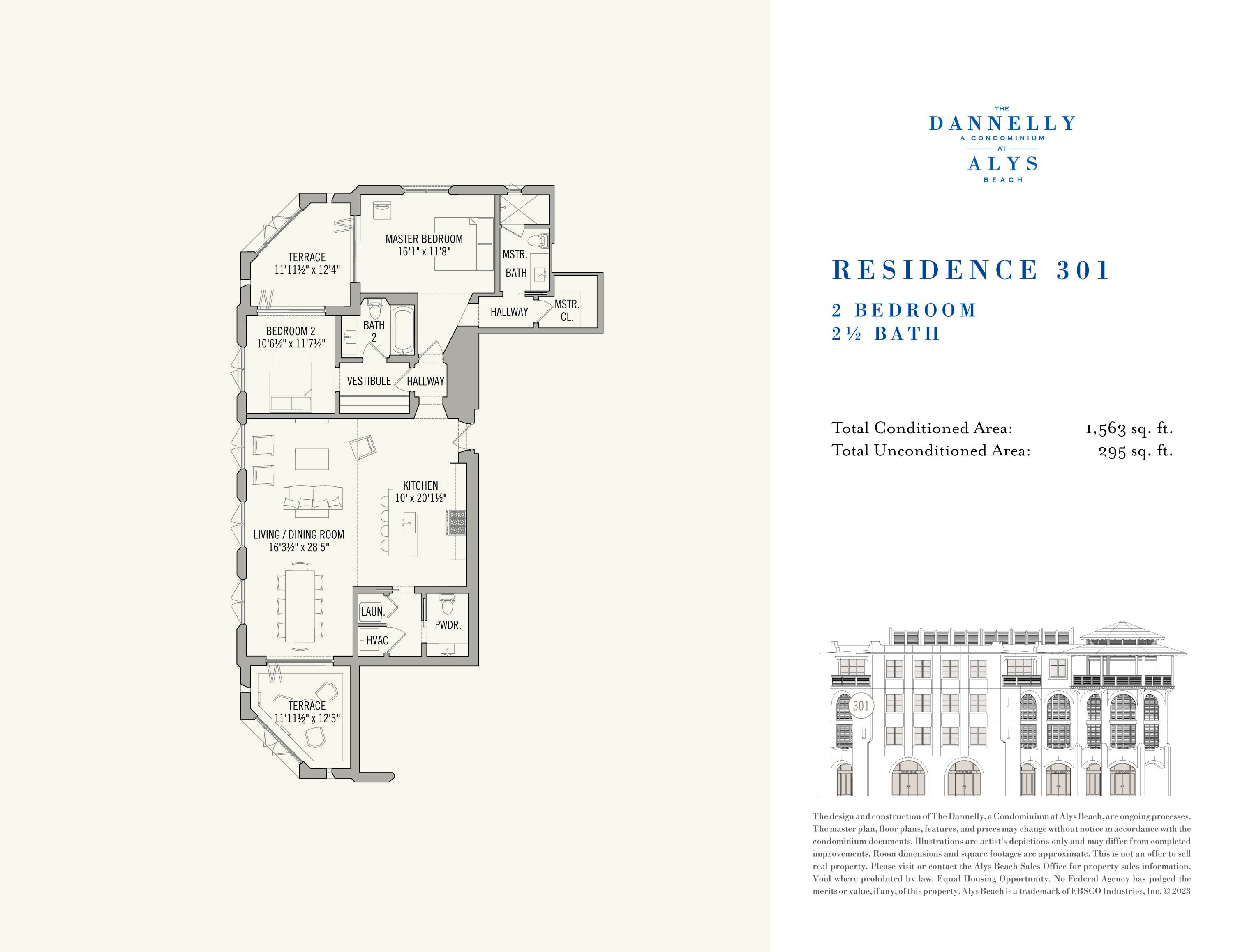 40 Mark Twain Ln Inlet Beach, Unit DANNELLY 301 Inlet Beach, FL 32461 - Photo 7 of 15
