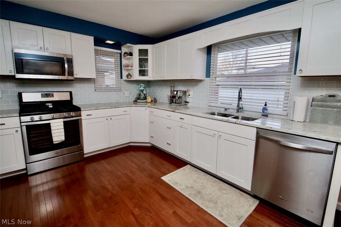 Gorgeous, completely renovated kitchen.