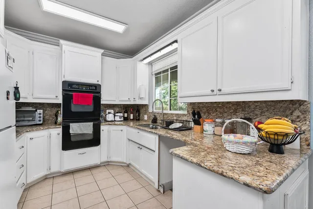 a garden view with a backyard