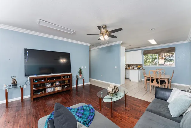 a house view with a outdoor space