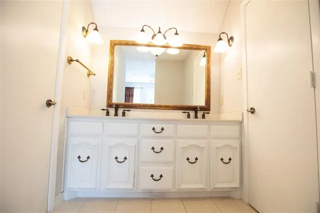 a view of a golf course with a trees