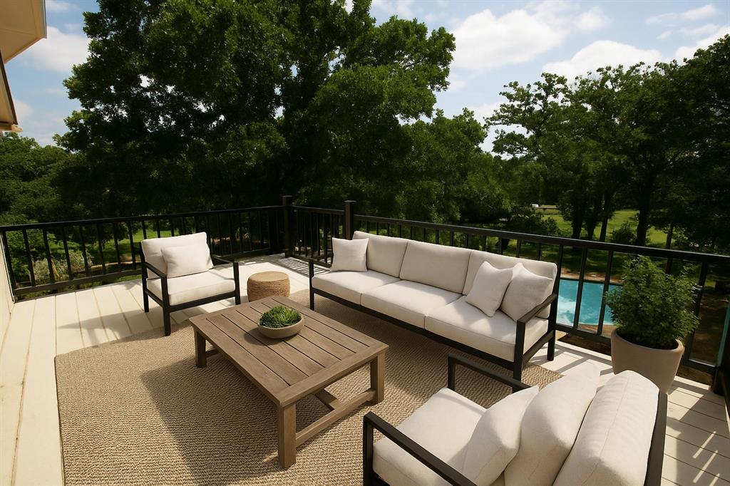 6837 Roberts Lane Fort Worth, TX 76140 - Photo 31 of 39 VR staged patio/balcony