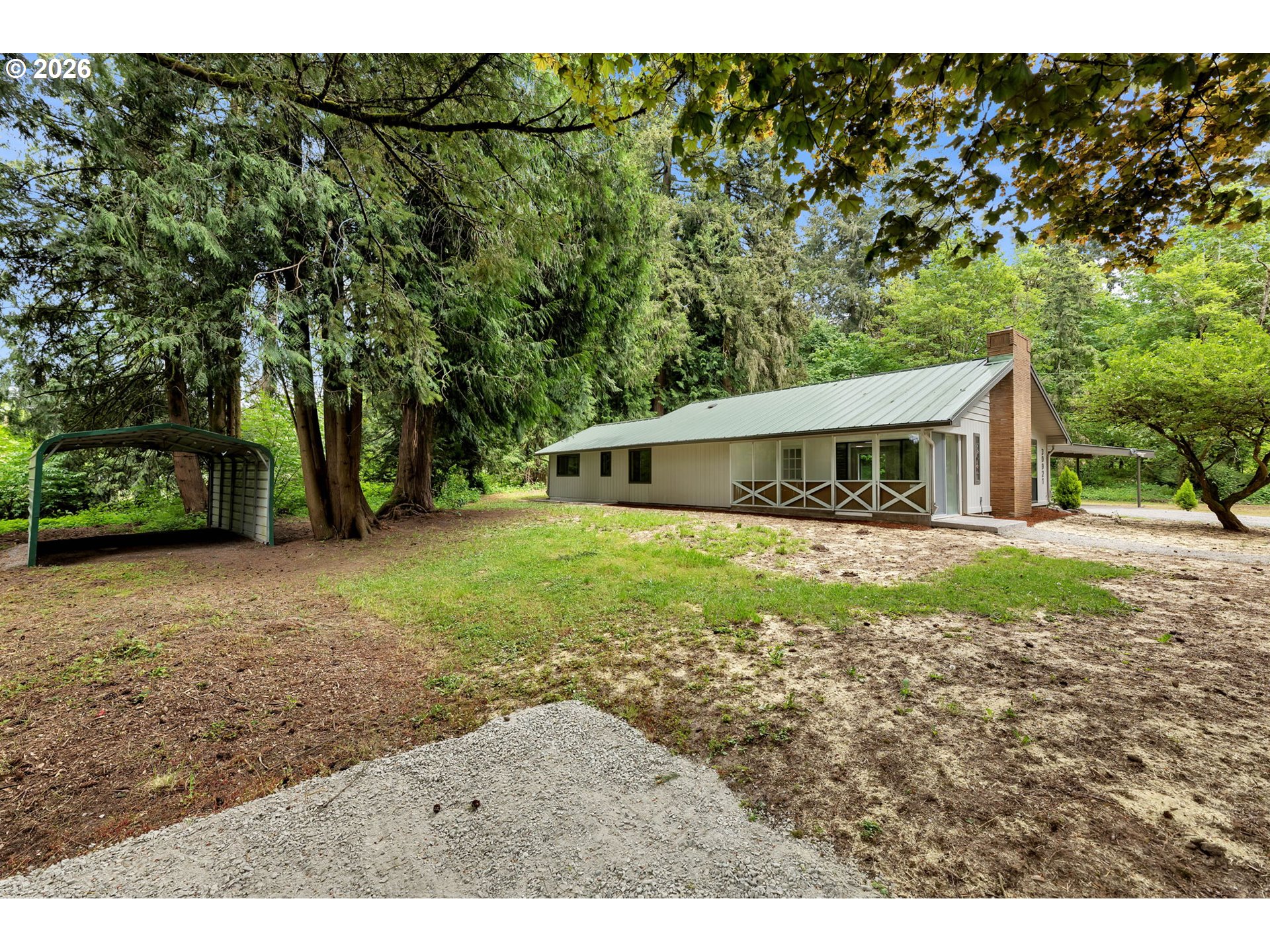 30921 Northwest Spencer Road La Center, WA 98642 - Photo 27 of 39 a house view with a backyard space