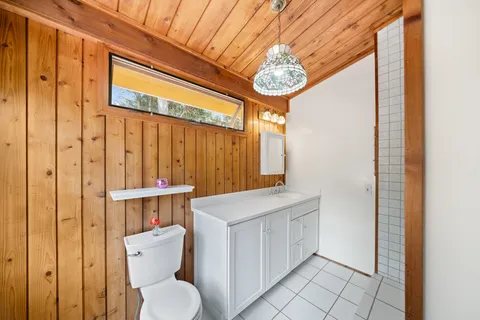 a very nice looking room with a large window