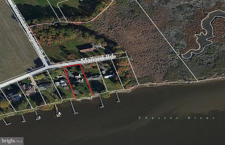 26909 Mallard Road Chestertown, MD 21620 - Photo 2 of 13 Aerial showing Chester River.