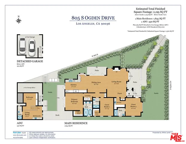 $2,195,000 | 805 South Ogden Drive, Los Angeles, CA 90036
