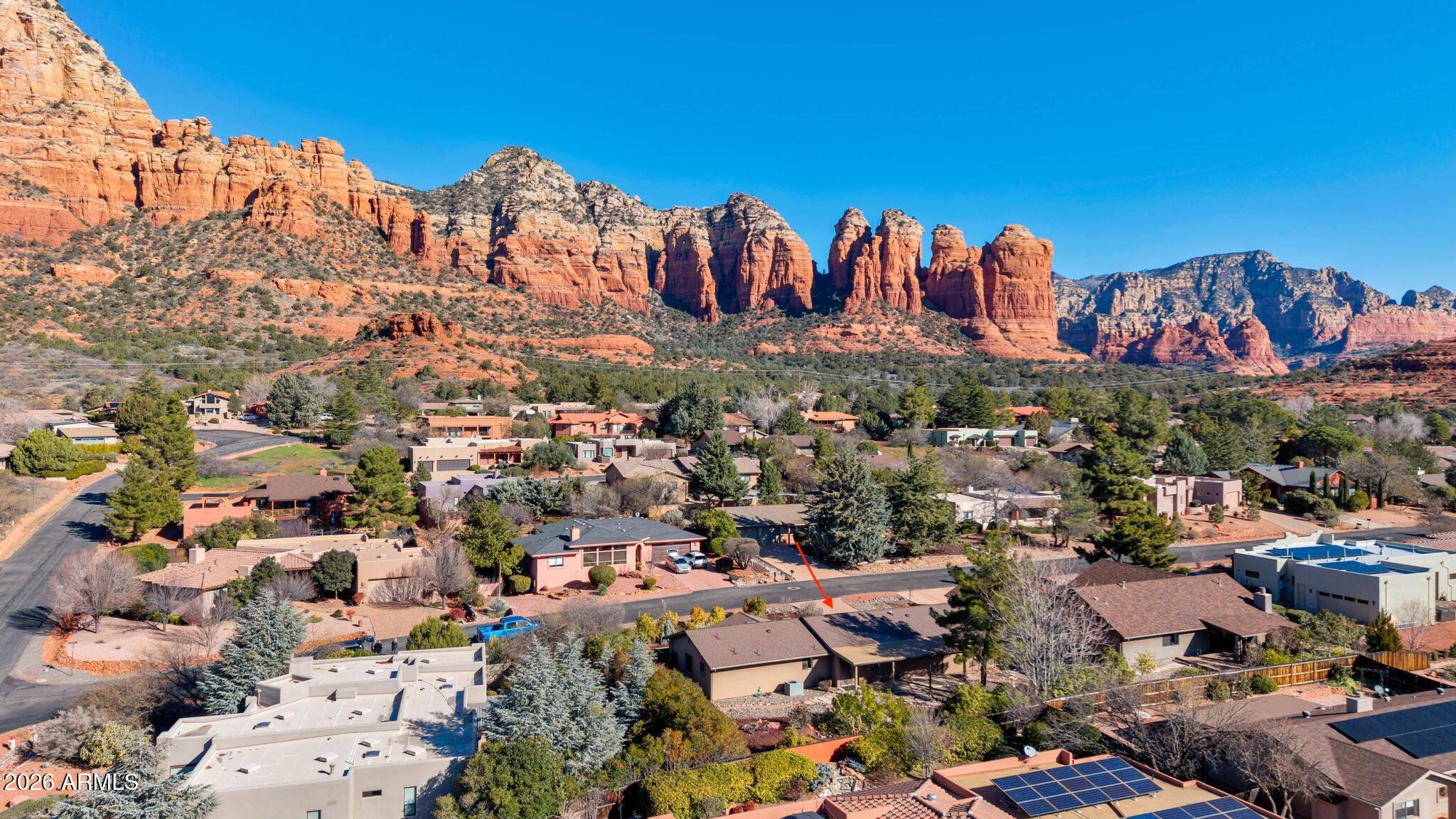2345 Lariat Road Sedona, AZ 86336 - Photo 3 of 34 Aerial_Coffee Pot copy