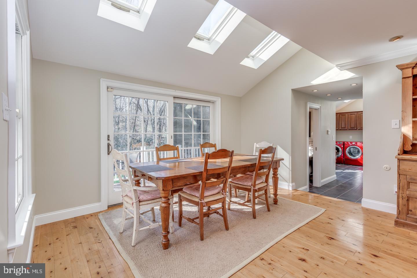 14 Partridge Court Cherry Hill, NJ 08003 - Photo 12 of 65 Kitchen eating area with skylights