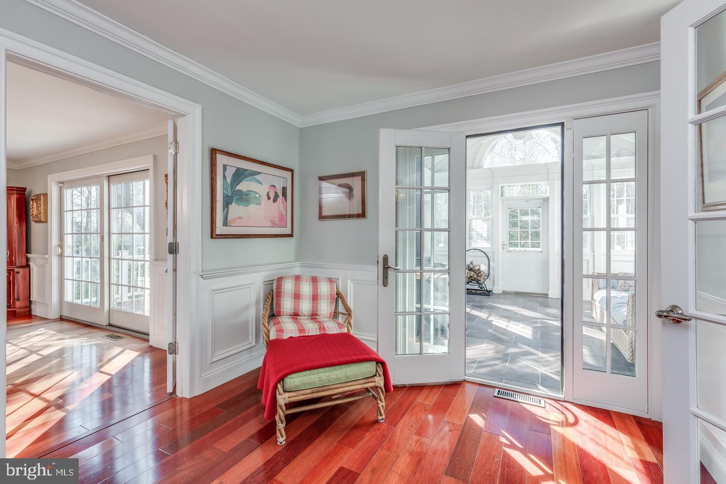 14 Partridge Court Cherry Hill, NJ 08003 - Photo 29 of 65 Keeping room off the kitchen leads to sunroom