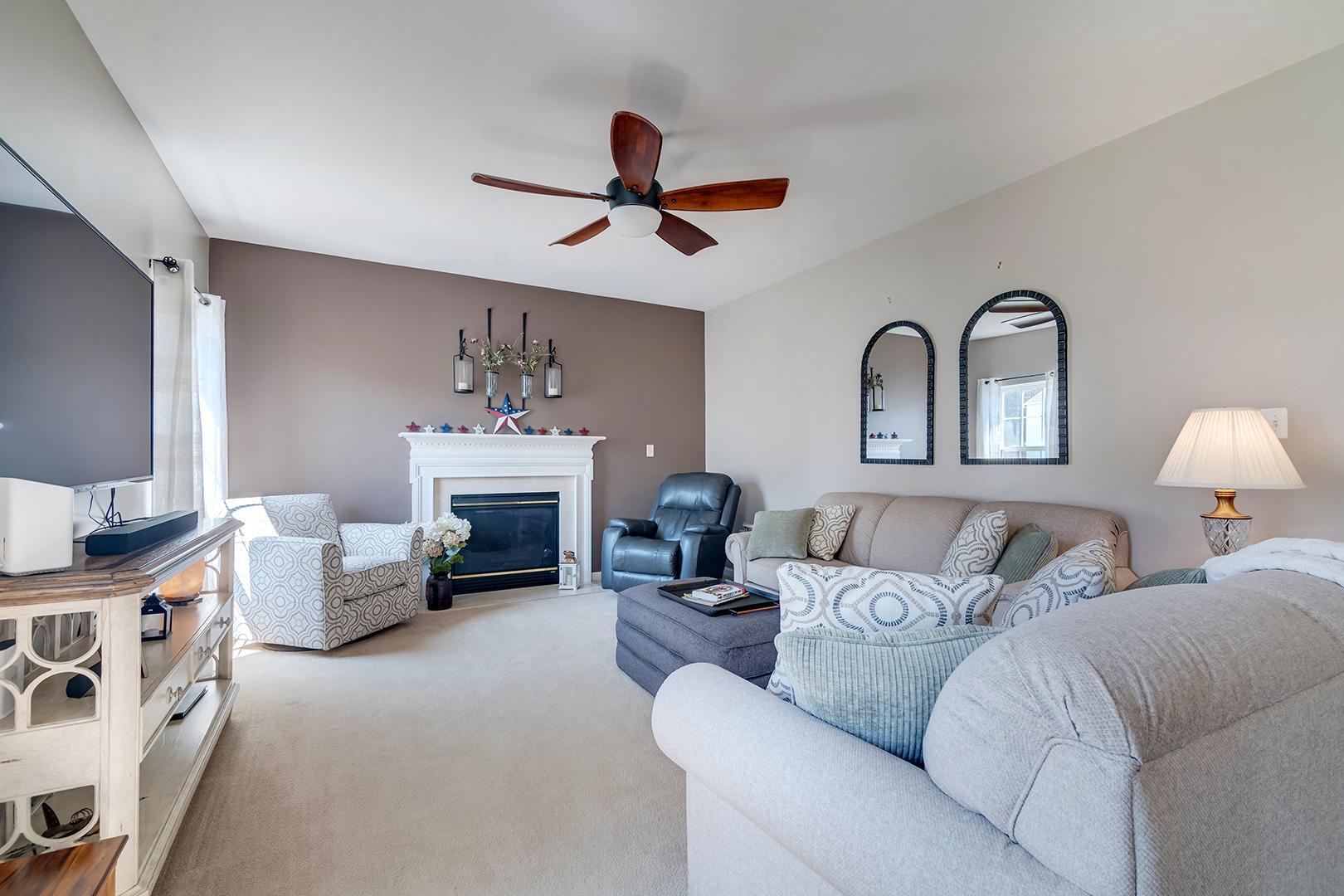 114 Lister Lane Ridgely, MD 21660 - Photo 11 of 78 Family room with gas fireplace