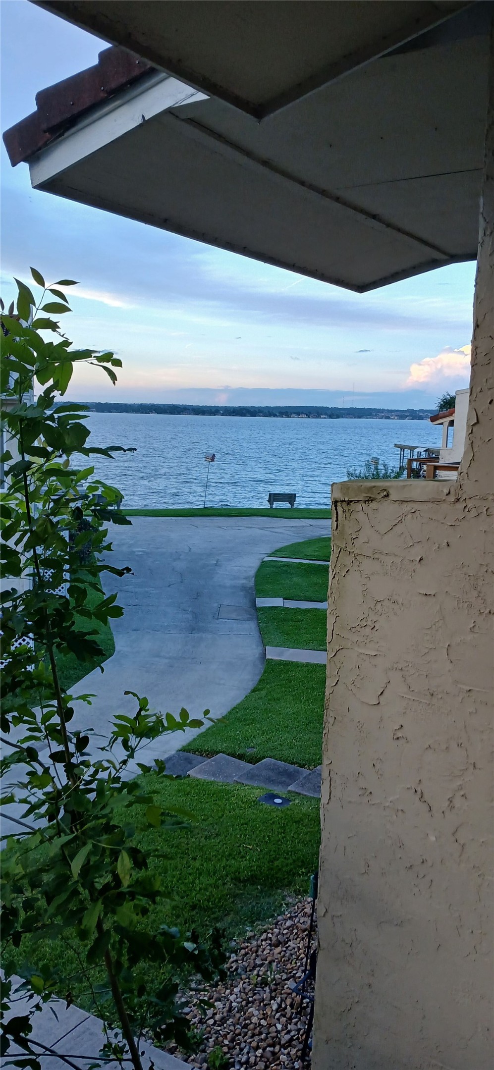38 Regency Point Montgomery, TX 77356 - Photo 46 of 49 view of lake from primary balcony, phone photo