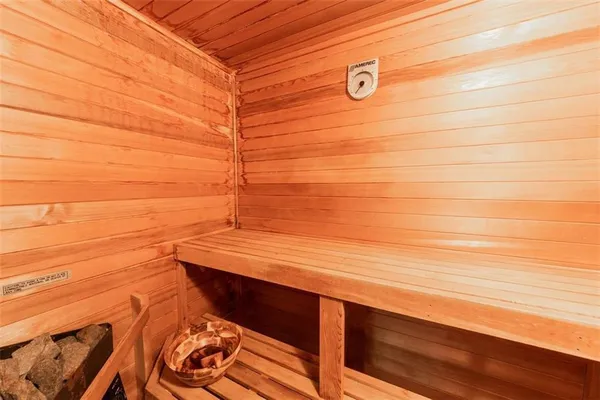 a bathroom with a sink and a shower