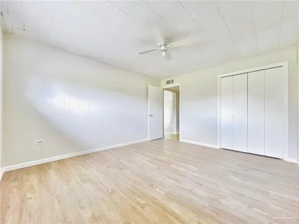 wooden floor in an empty room
