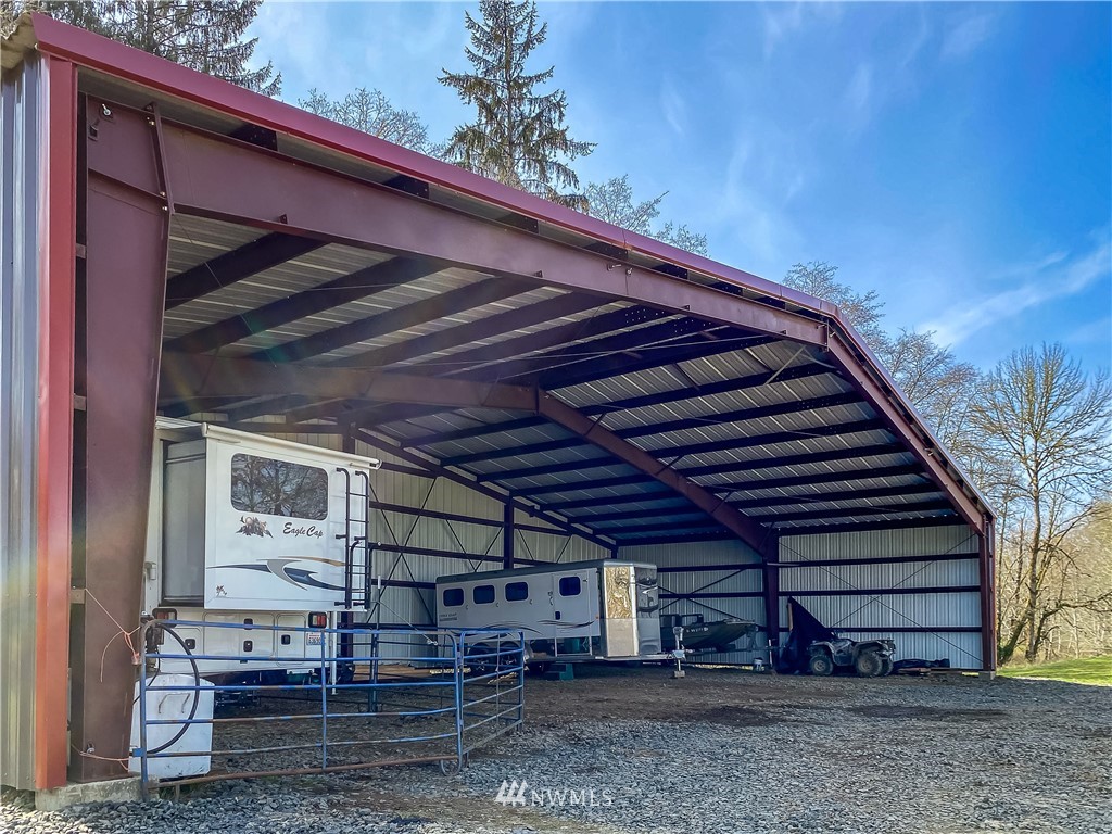 15 South Bank Road Elma, WA 98541 - Photo 27 of 32 a view of a room with wooden walls