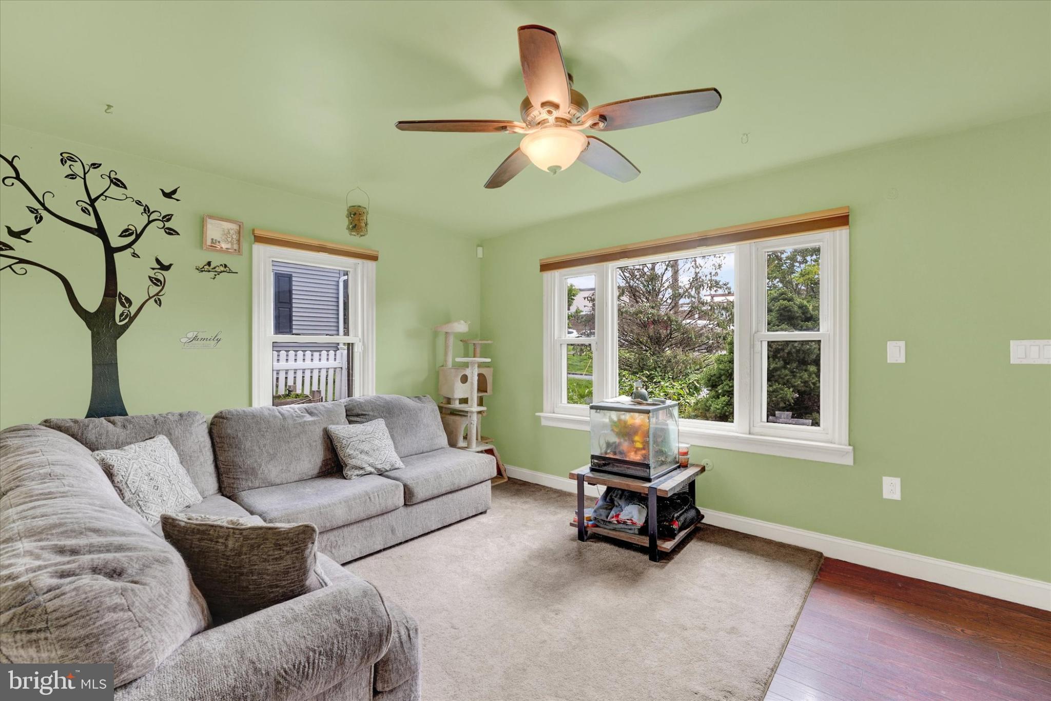 809 Van Reed Road Wyomissing, PA 19610 - Photo 3 of 25 Bright and inviting green living space.