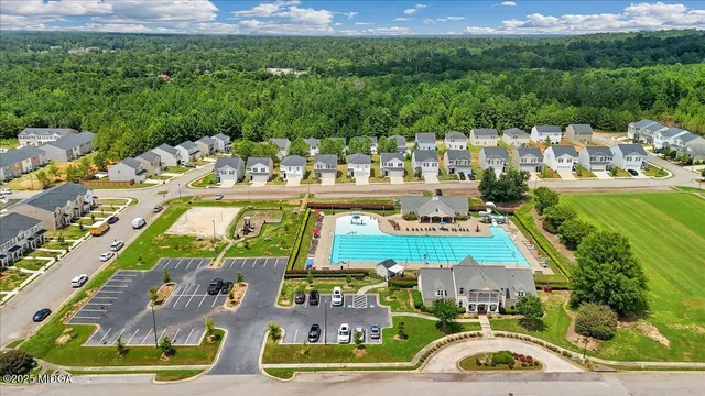 a view of a green field