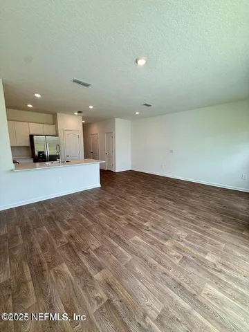 wooden floor in an empty room