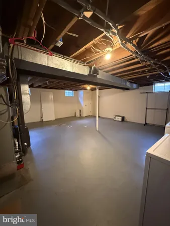 a view of room with gym equipment