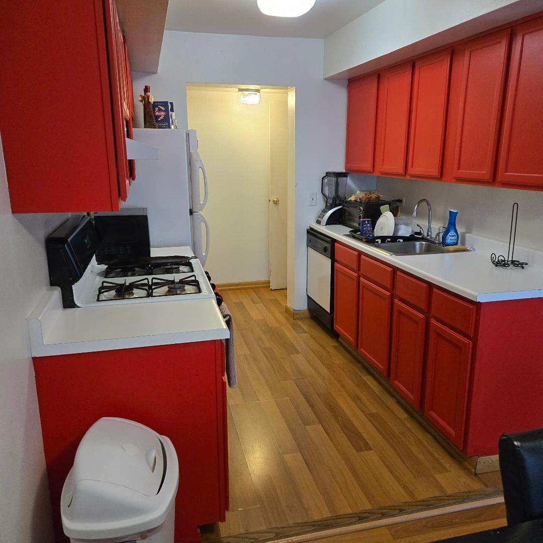 228 Elkhorn Court, Unit B Bolingbrook, IL 60440 - Photo 15 of 15 a kitchen with a sink a stove and cabinets