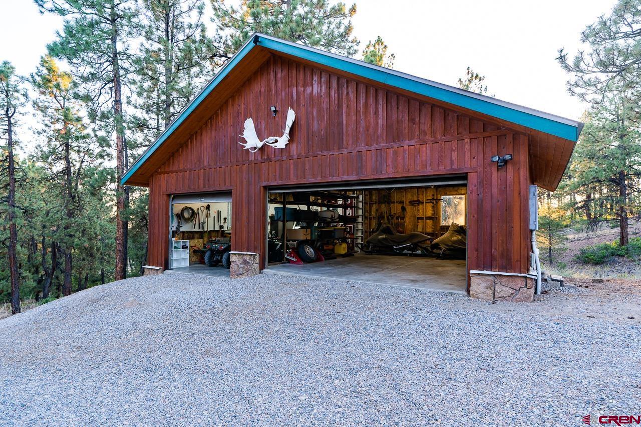 200 Longview Lane Bayfield, CO 81122 - Photo 28 of 33 a view of house with a yard and entertaining space