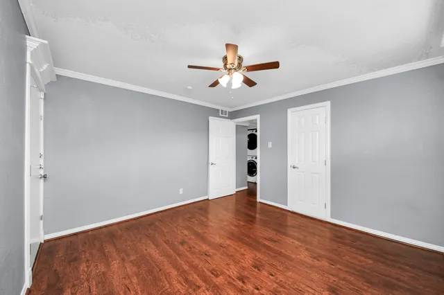 a view of a tree in a park