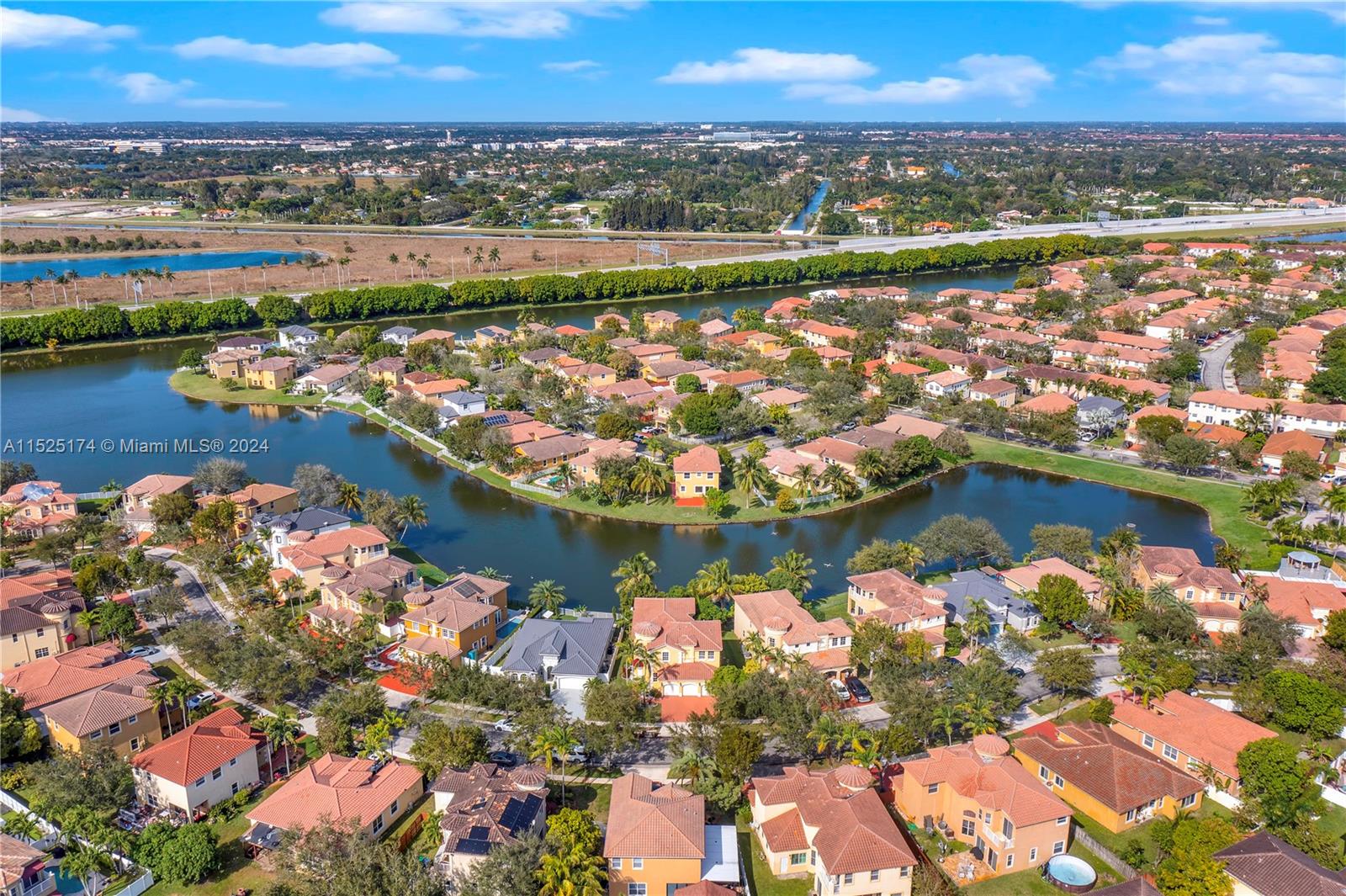 14093 Southwest 53rd Street Miramar, FL 33027 - Photo 4 of 45 an aerial view of a city