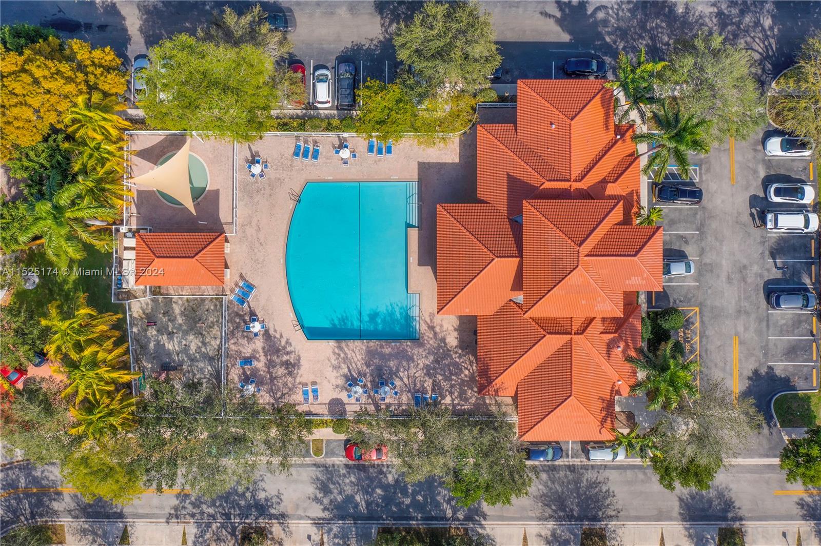 14093 Southwest 53rd Street Miramar, FL 33027 - Photo 9 of 45 an aerial view of a houses with yard
