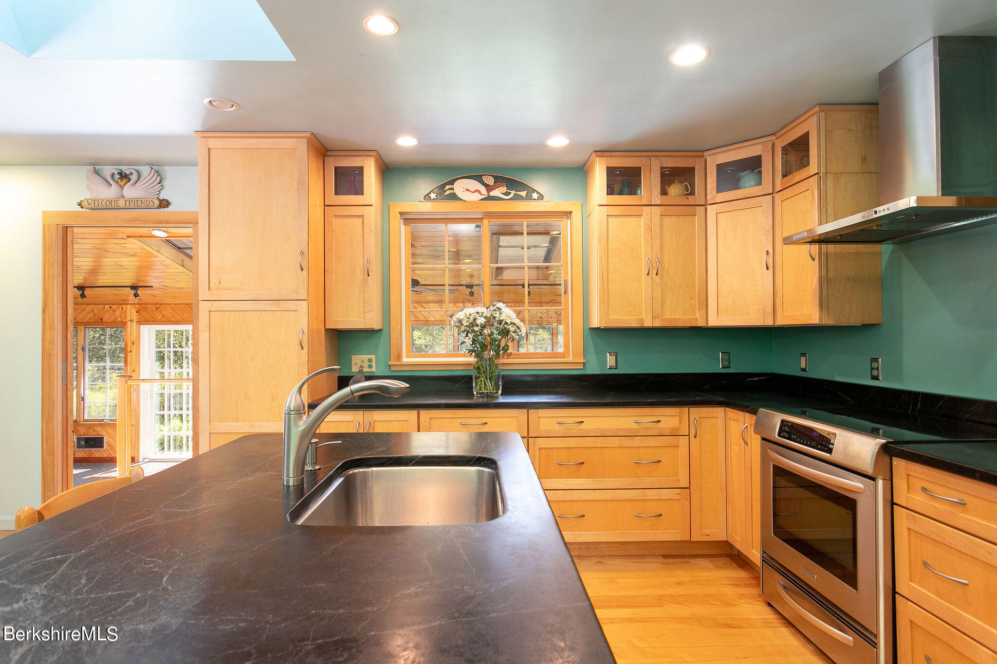 143 West Mountain Road Lenox, MA 01240 - Photo 16 of 26 Kitchen w/ Soapstone Island