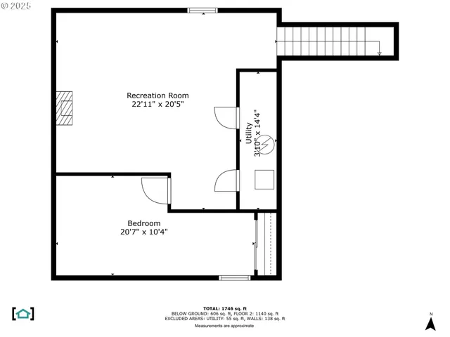 a picture of a floor plan