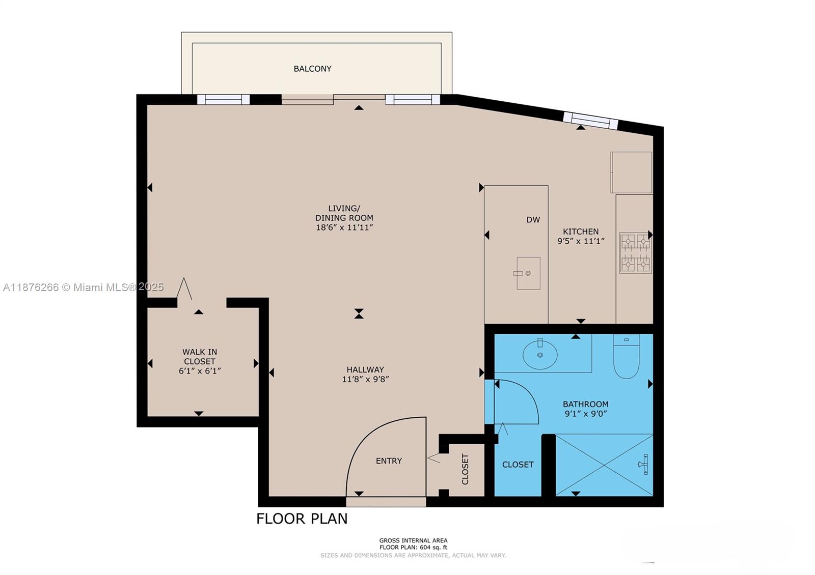 185 Southwest 7th Street, Unit 2900 Miami, FL 33130 - Photo 16 of 25 a picture of a wall with a white wall