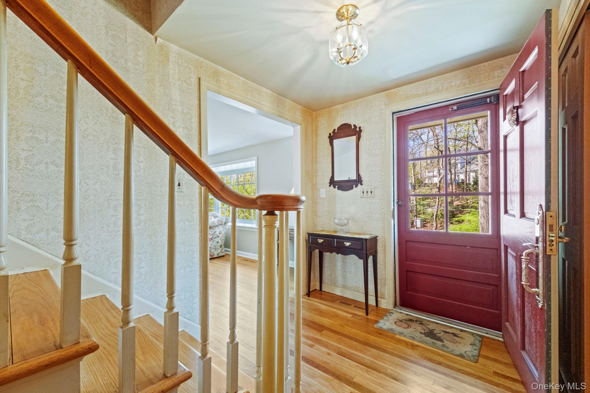 12 Harris Road Katonah, NY 10536 - Photo 31 of 38 a view of an entryway with wooden floor and door