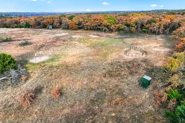 a view of a pathway with a park