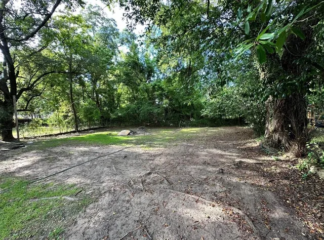 a view of outdoor space with trees