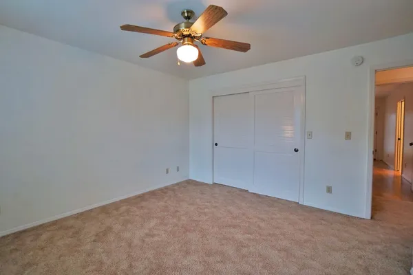a view of a garage room