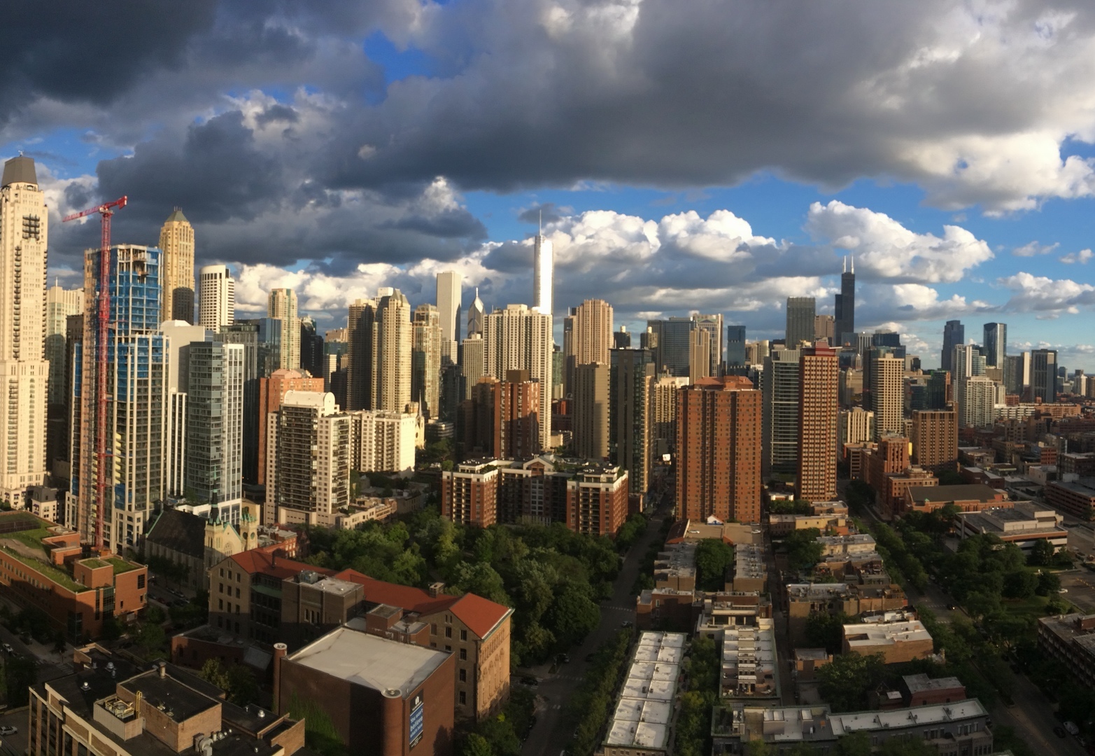 111 West Maple Street, Unit 3112 Chicago, IL 60610 - Photo 17 of 18 a view of a city with tall buildings