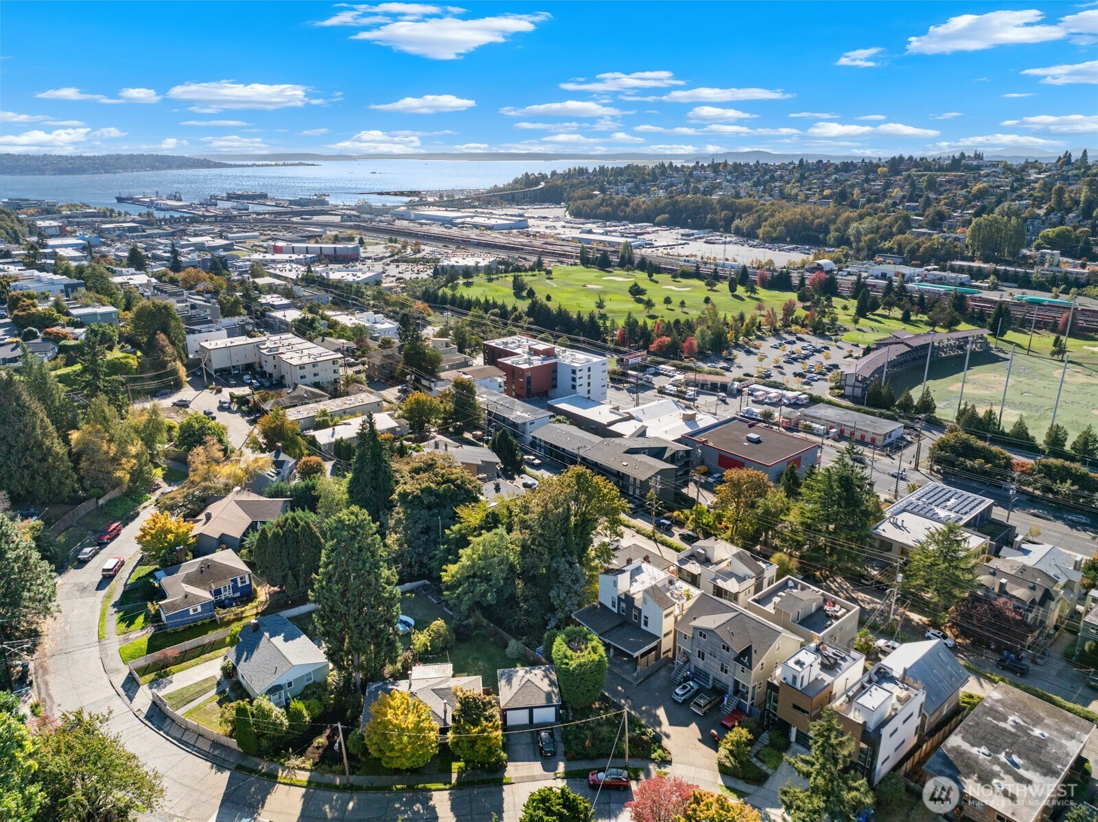 2808 14th Avenue West, Unit B Seattle, WA 98119 - Photo 37 of 39 an aerial view of a city