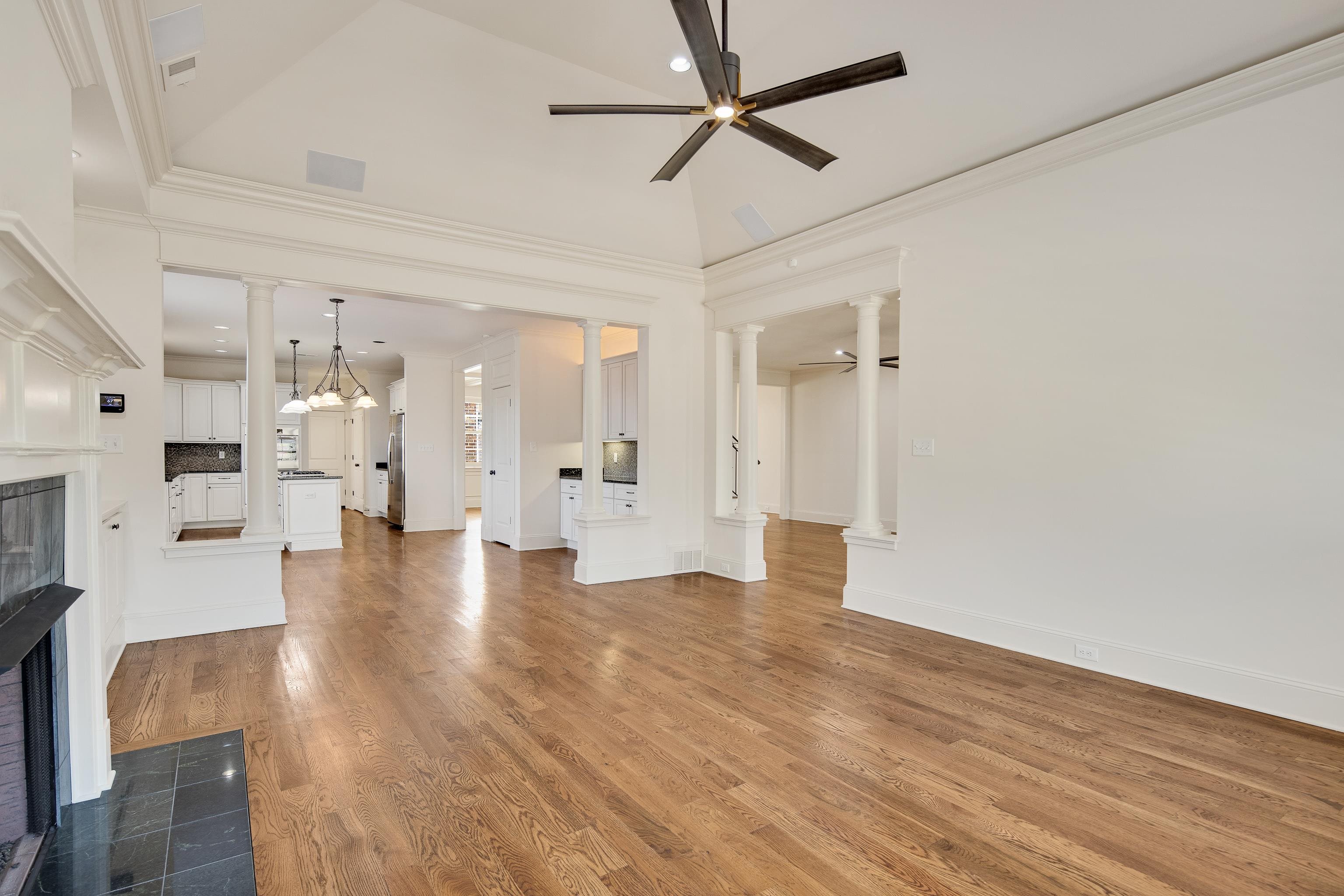 9110 Baynard Loop North Germantown, TN 38139 - Photo 12 of 40 a view of an entryway with wooden floor and a cabinet