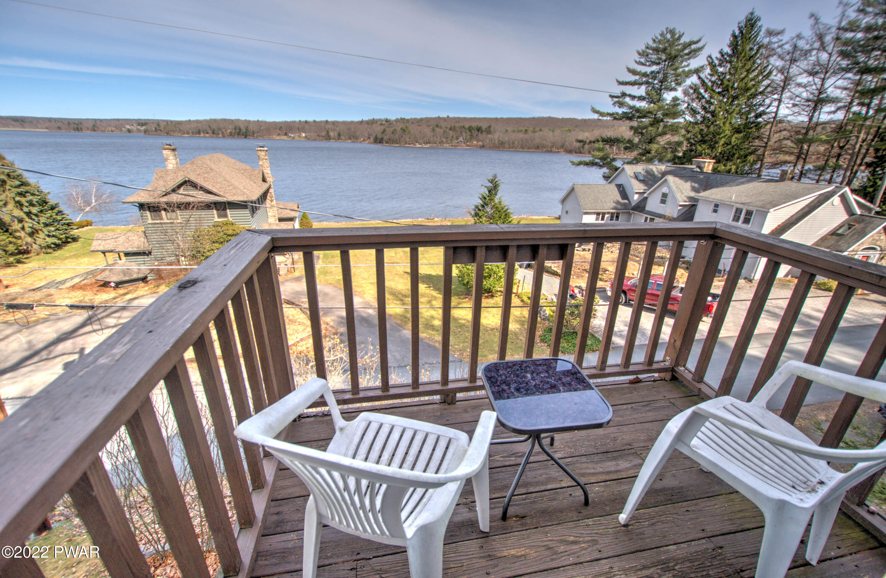 120 Shore Road Tafton, PA 18464 - Photo 21 of 33 11dPrimary Bedroom Deck view